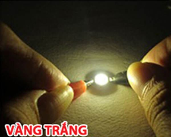 Bộ 5 bóng chip Led 3W nhiều màu sắc