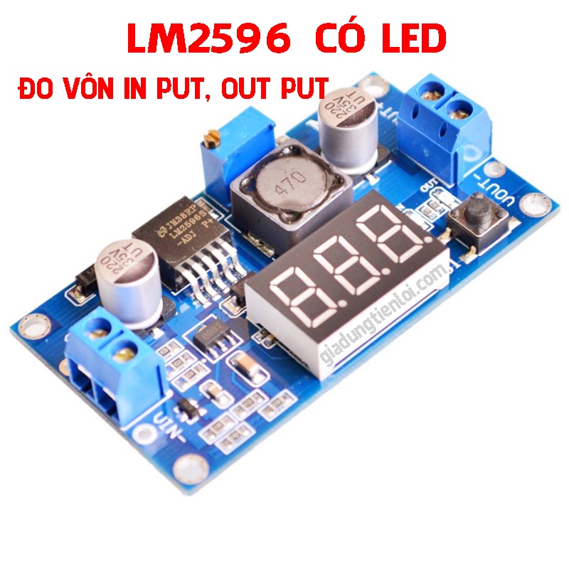 Mạch Hạ Áp, Giảm Áp LM2596 XL7015 dòng điện DC