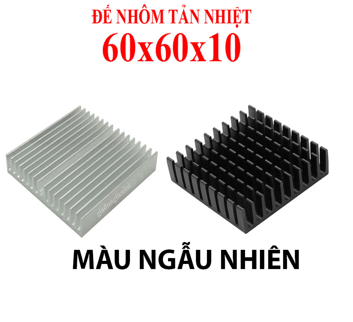 Đế nhôm tản nhiệt 45x45MM 60x60MM 100x60MM chip led, đèn led, linh kiện điện tử