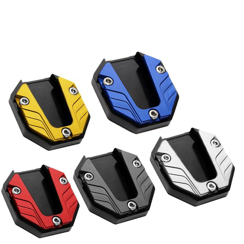 Đế chống trượt cho xe điện, chân chống xe máy bằng hợp kim nhôm, đế mở rộng