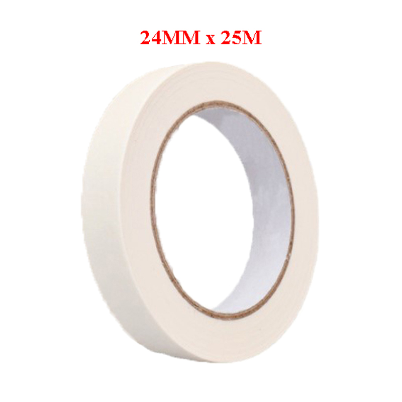 Băng keo giấy - băng dính giấy ghi chú, cố định, dán viền tranh vẽ