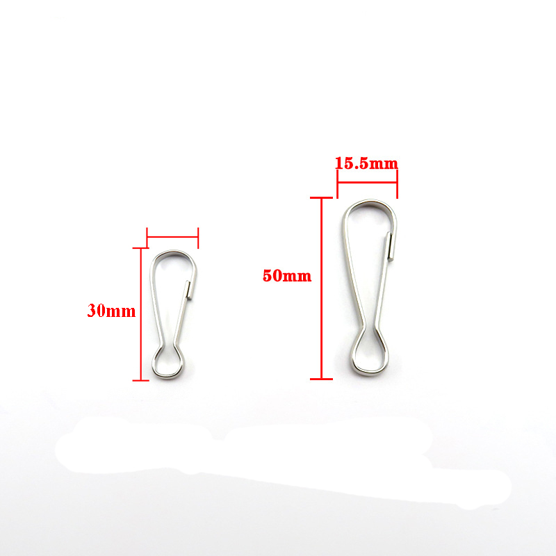 Combo 10 móc khóa GIỌT NƯỚC, phụ kiện treo nhanh chóng tiện lợi