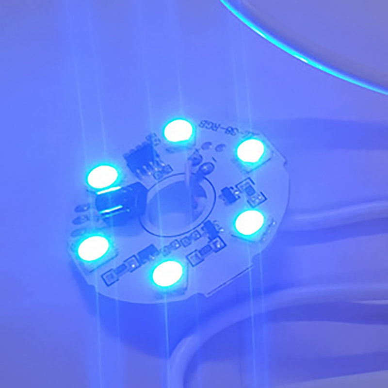 Mạch 6 Led (16 màu) điện áp 5V, có remote điều khiển chế đèn trang trí (remote)