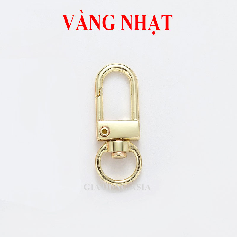 10 Móc khóa CÀNG TÔM hợp kim sơn màu xinh xắn, tự làm phụ kiện handmade