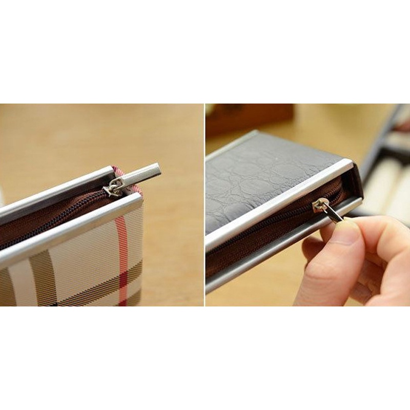 Bộ Dụng Cụ Chăm Sóc Móng Tay 9 Món Inox Không Gỉ + Túi