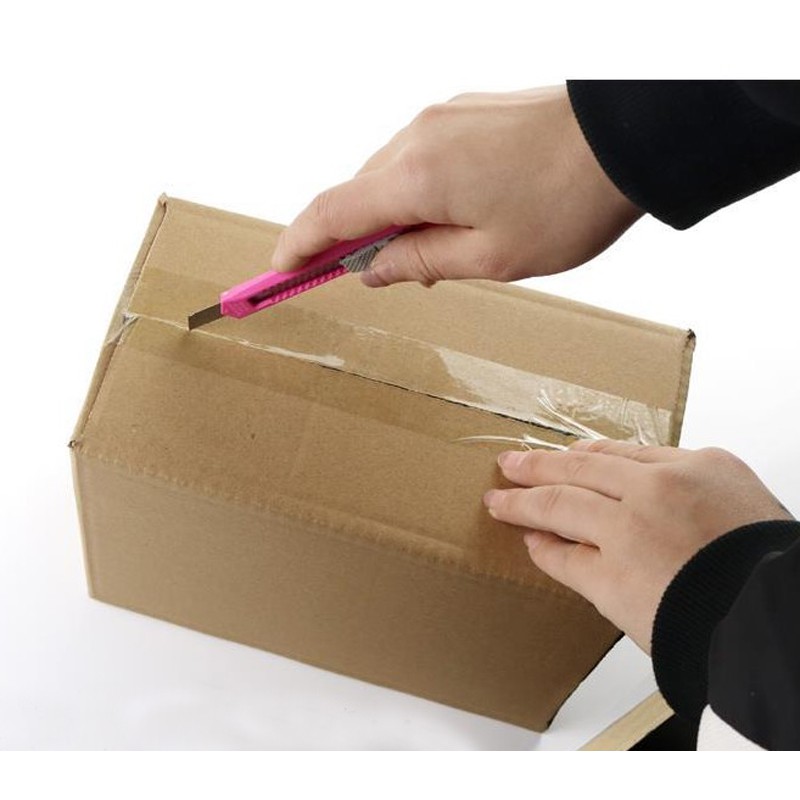 Combo 5 cái Dao rọc giấy mini nhỏ gọn tiện lợi cán nhựa an toàn chọn màu sắc