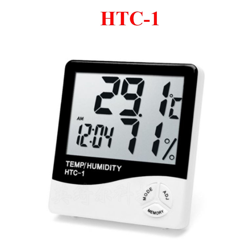 Đồng hồ điện tử HTC-1 HTC-2 đo nhiệt độ, độ ẩm, hẹn giờ