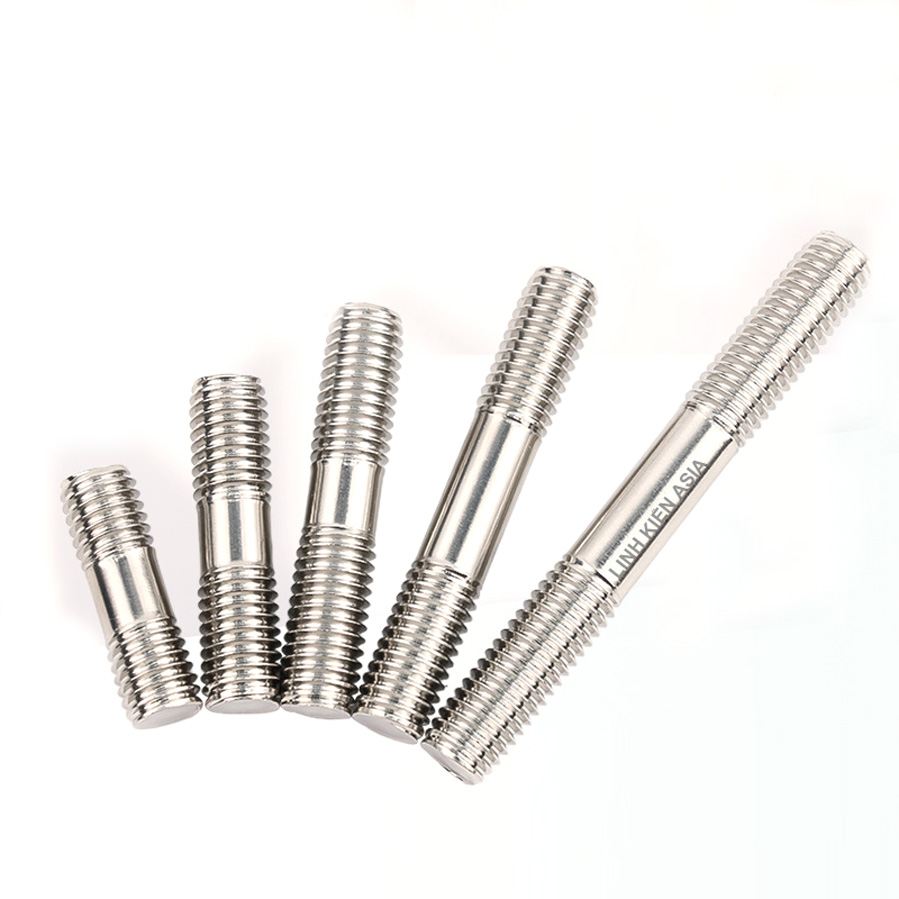 Bu lông ren HAI ĐẦU inox 304 nối đinh vít mở rộng hai đầu