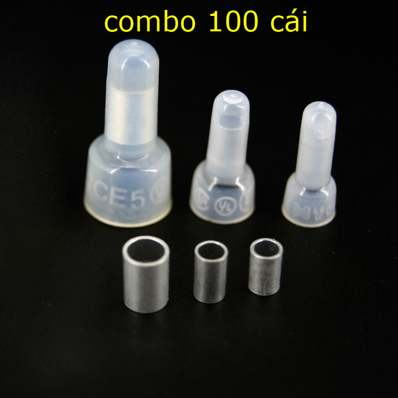 Combo 100 đầu cos CE lõi nhôm nối dây điện siêu nhanh