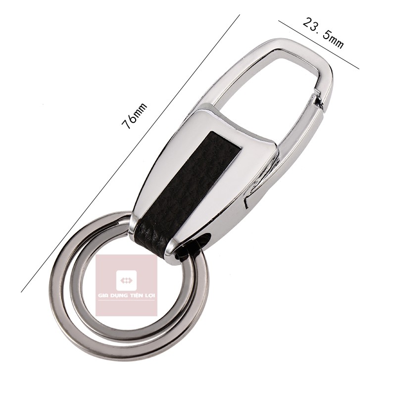 Móc khóa ô tô hợp kim treo chìa khóa, hàng cao cấp không gỉ