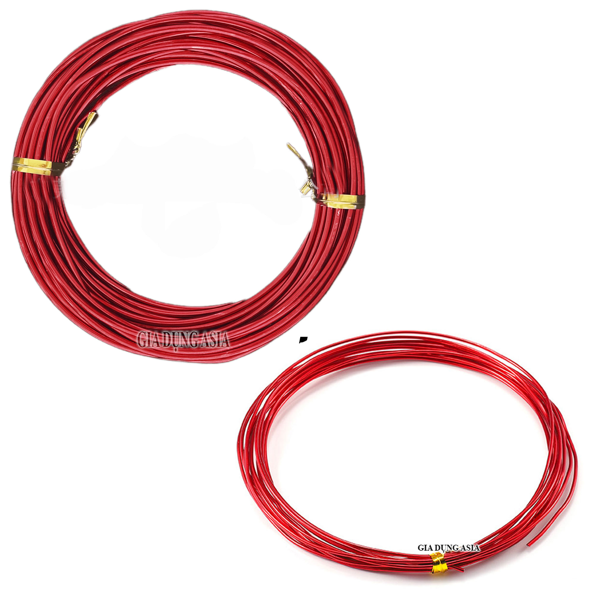 Cuộn 5 mét dây nhôm uốn làm mỹ thuật handmade màu sắc đa dạng