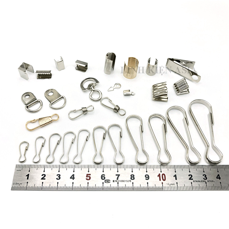 Combo 10 móc khóa GIỌT NƯỚC, phụ kiện treo nhanh chóng tiện lợi