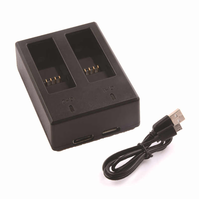 Pin sạc Gopro 5/6/7/8 - dock sạc đôi Gopro tiện lợi