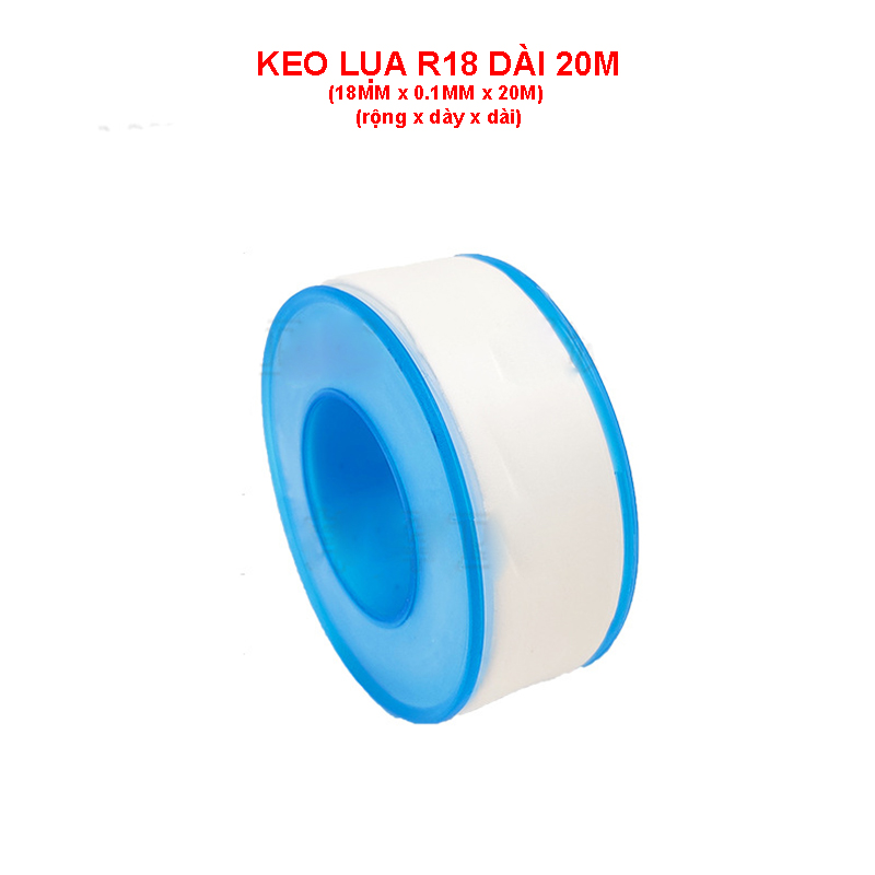 Keo LỤA cao su non quấn ron ống nước chống rò rỉ, băng quấn PTFE
