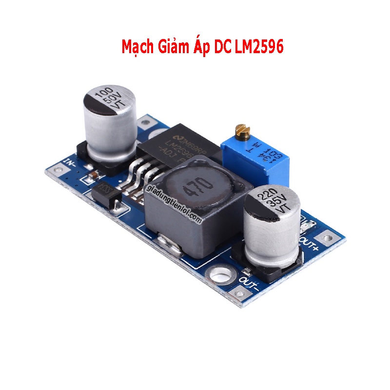 Mạch Hạ Áp, Giảm Áp LM2596 XL7015 dòng điện DC