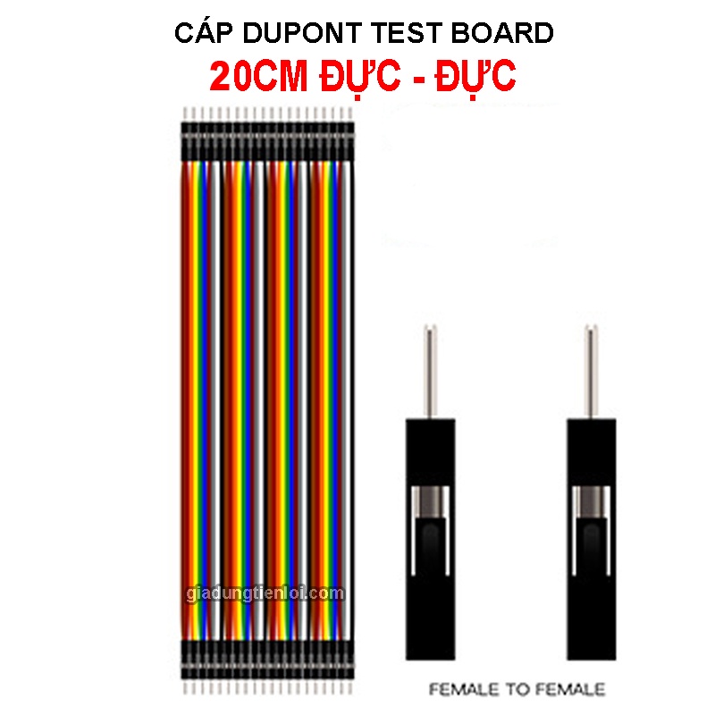 Dây Cáp Dupont 40 chân - dùng Làm Arduino DIY (dây test board)
