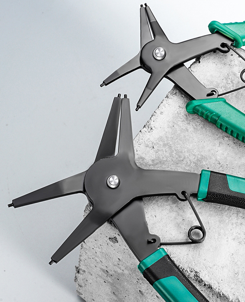 Kìm kết hợp mở phe trong và ngoài đa năng, kềm tháo lắp vòng chặn phe gài