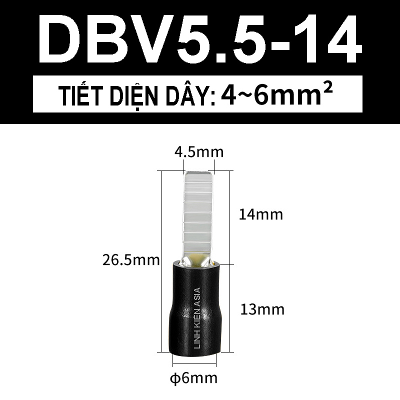 COMBO 10 Cos dẹp DBV gắn Aptomat (CB), cầu dao, đầu nối cách điện