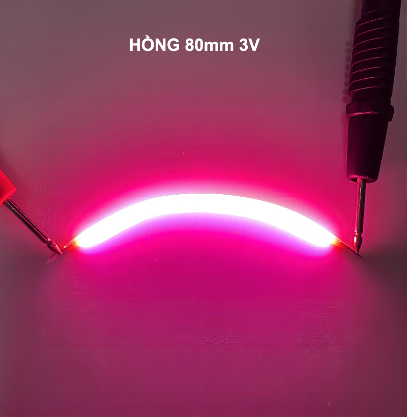 Led dây uốn chữ hiệu ứng neon 3V nhiều màu sắc trang trí nhà cửa