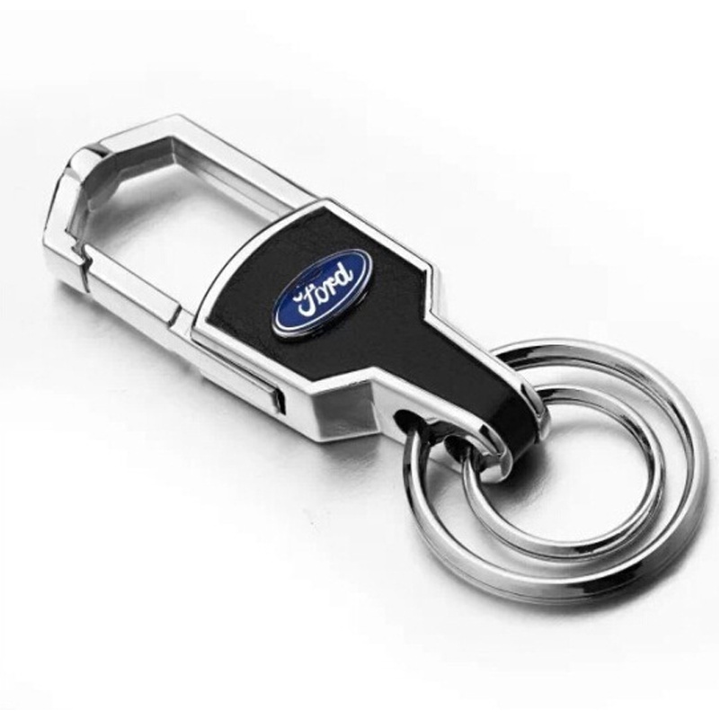 Móc treo chìa khóa có logo thương hiệu ôtô, xe hơi, xe máy cao cấp, không gỉ
