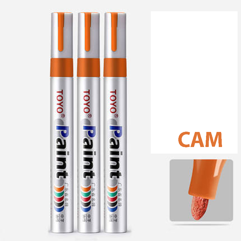 Bút Sơn (Repaint) Vẽ Lốp Xe Che Vết Nứt Đồ Nhựa Gốm Sứ Màu Sơn Bền, Độ Kết Dính Cao, Phù Hợp Với Hầu Hết Các Chất Liệu