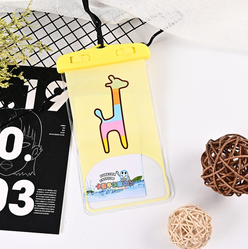 Túi chống nước điện thoại vui nhộn - cảm ứng được