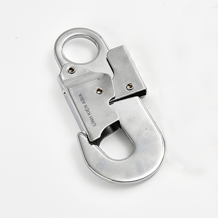 Khóa an toàn THỢ ĐIỆN mạ kẽm, móc leo núi ngoài trời, khóa an toàn khi làm việc trên cao