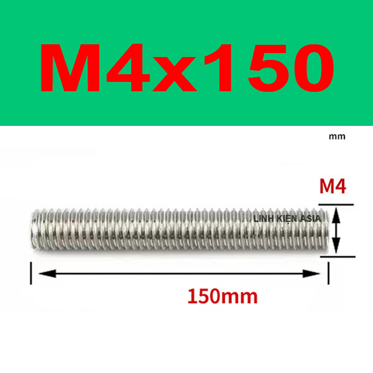 Bu lông FULL REN inox 304 nối đinh vít mở rộng hai đầu