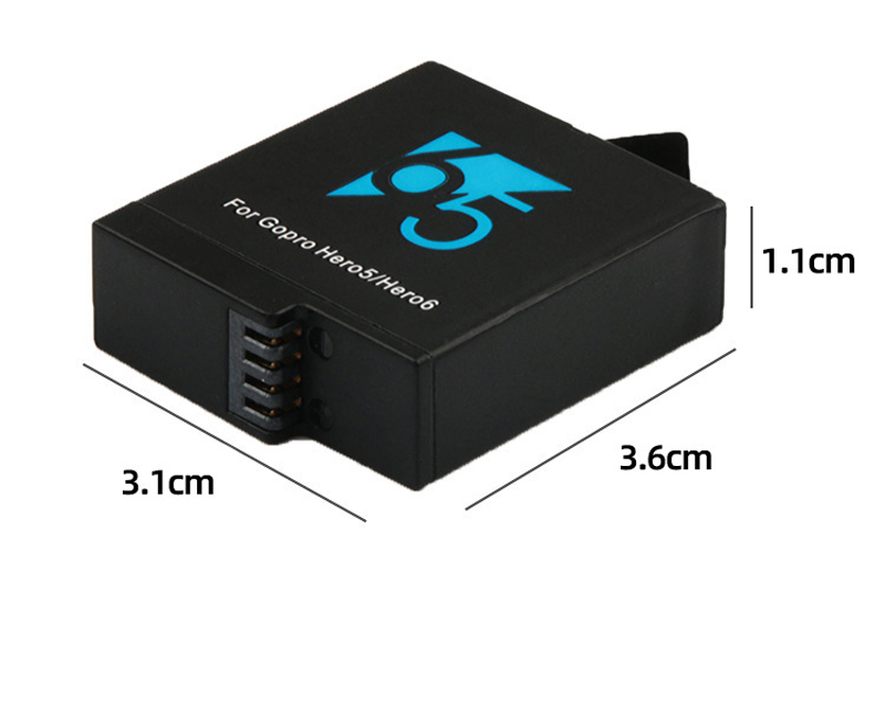 Pin sạc Gopro 5/6/7/8 - dock sạc đôi Gopro tiện lợi