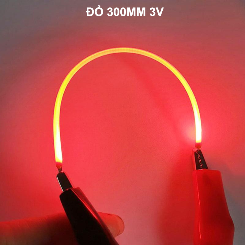 Led dây uốn chữ hiệu ứng neon 3V nhiều màu sắc trang trí nhà cửa