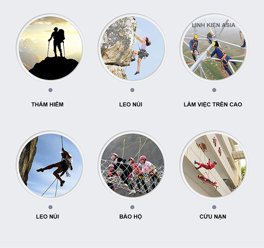 Khóa an toàn THỢ ĐIỆN mạ kẽm, móc leo núi ngoài trời, khóa an toàn khi làm việc trên cao