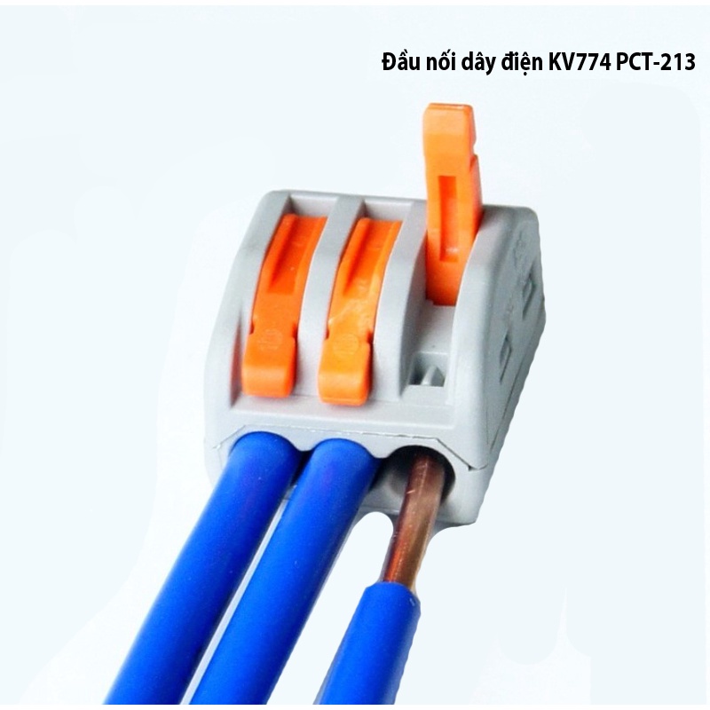 COMBO 10 Đầu nối dây điện siêu nhanh KV774 250V