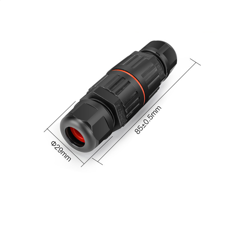Đầu nối chống nước dây điện 220V, nối dây cáp tròn phi 8-12mm chống nước sử dụng ngoài trời