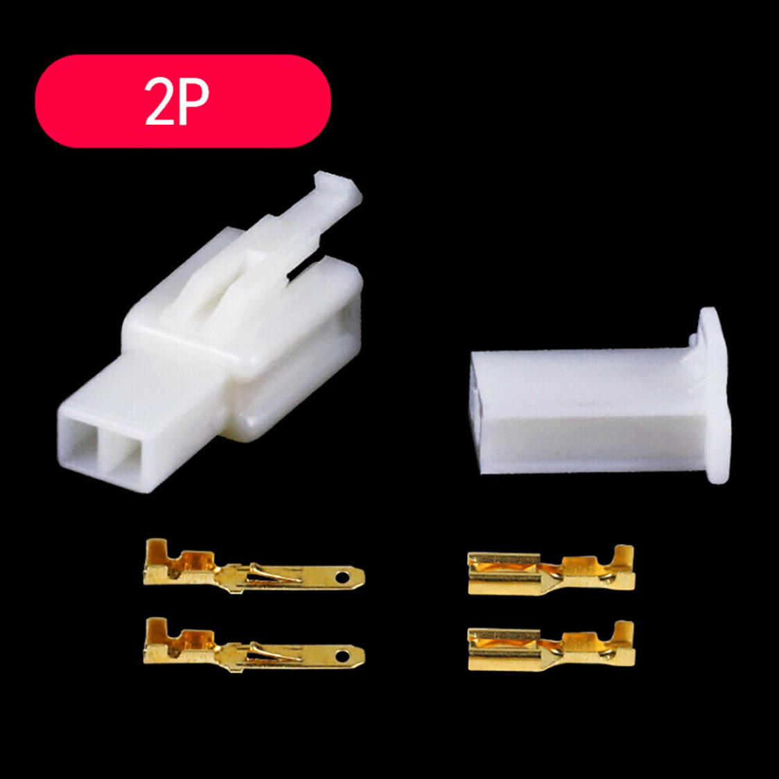 Cặp giắc 2.8mm thiết bị đầu cuối chống cháy cùng cho xe máy điện, ô tô