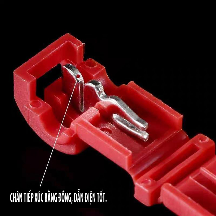 Đầu nối nhanh dây điện (tùy chọn dây 1 lõi hoặc nhiều lõi) không cần cắt dây 0.5-4.0mm vuông
