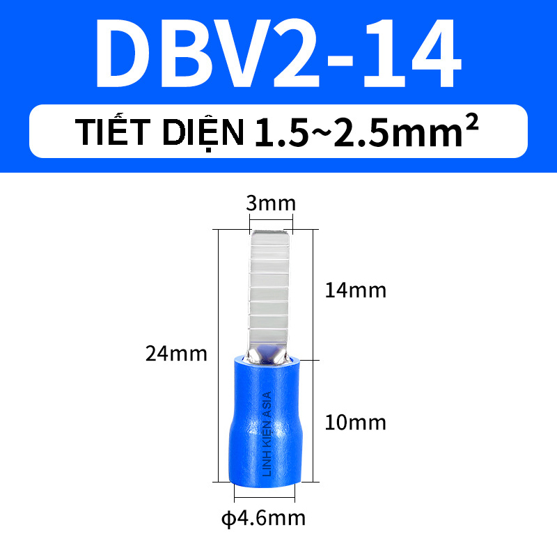 COMBO 10 Cos dẹp DBV gắn Aptomat (CB), cầu dao, đầu nối cách điện