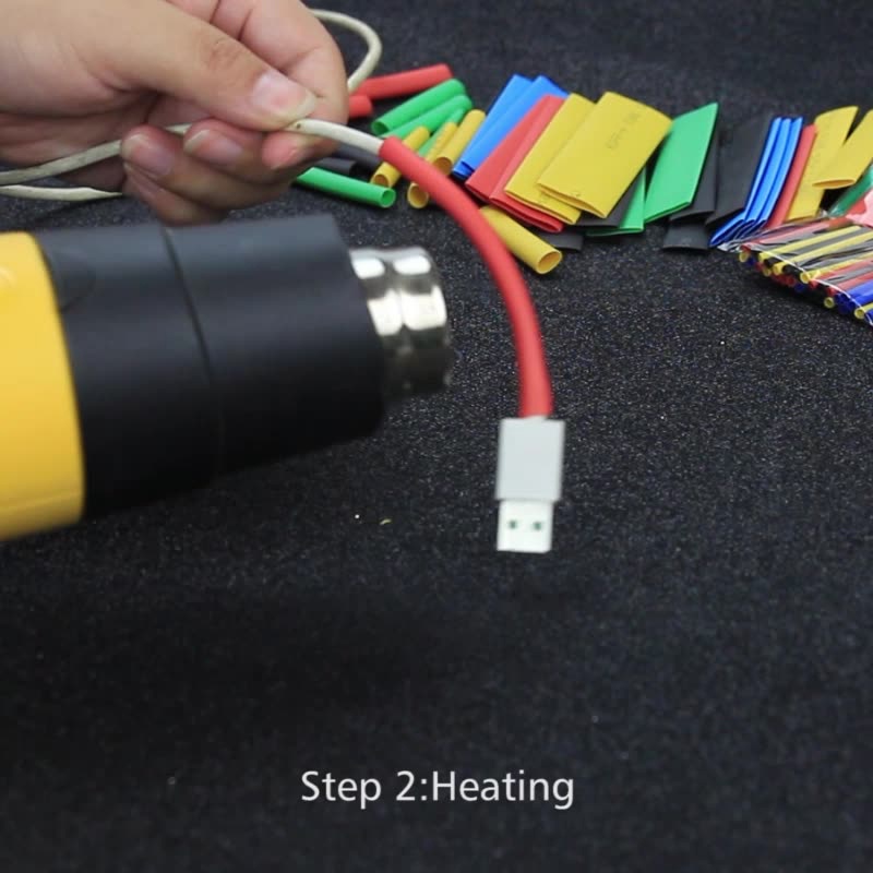 Túi ống co nhiệt nhiều màu nhiều, đủ kích cỡ bọc cách điện dây nối điện