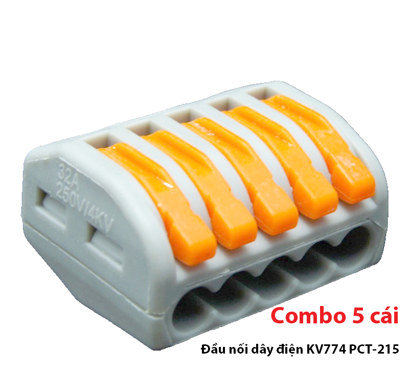 Combo 5-10 đầu nối dây điện KV774 CH2 tiện dụng an toàn
