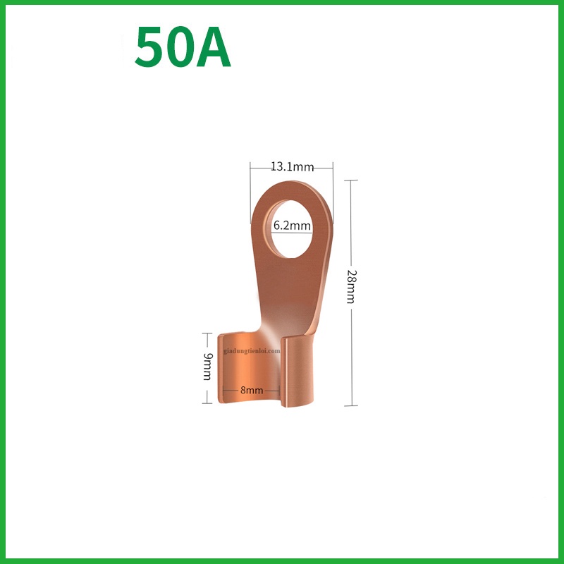 Đầu COS Đồng OT nối dây cỡ nhỏ cỡ lớn đủ Ampe