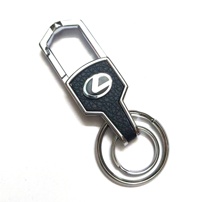 Móc treo chìa khóa có logo thương hiệu ôtô, xe hơi, xe máy cao cấp, không gỉ