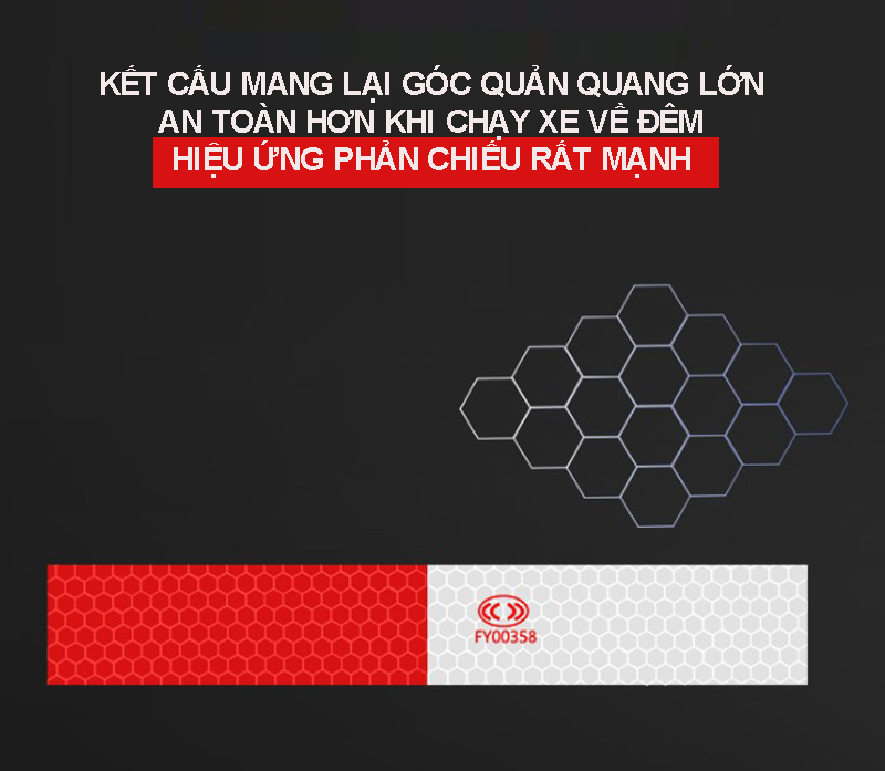 Decal phản quang dán xe đạp, xe máy, ô tô, xe tải - CUỘN 5CM DÀI 30 MÉT