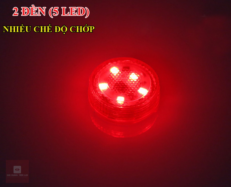Bộ 2 đèn led nhấp nháy nhiều chế độ cảnh báo xe đi sau khi mở cửa xe hơi ô tô