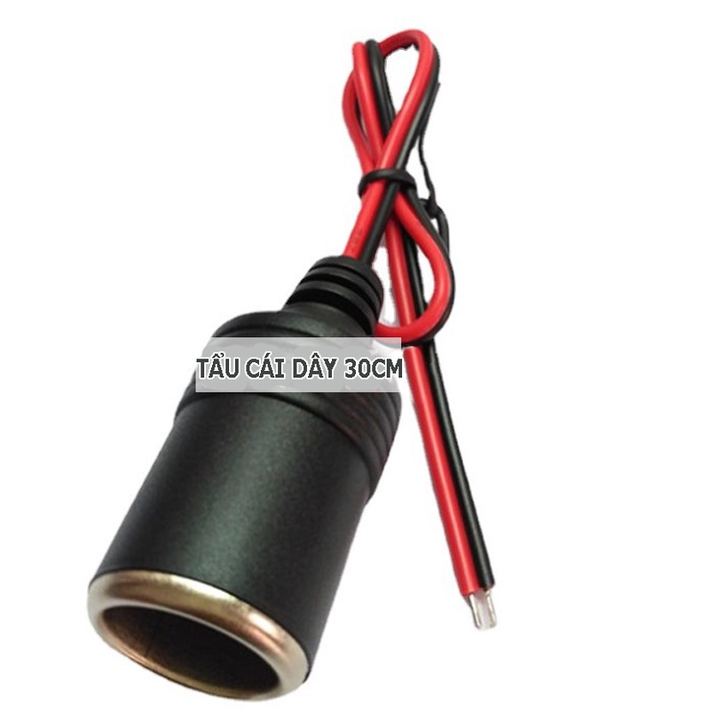 Cáp kẹp đấu nối trực tiếp Ắc quy sang đầu tẩu cái Ôtô