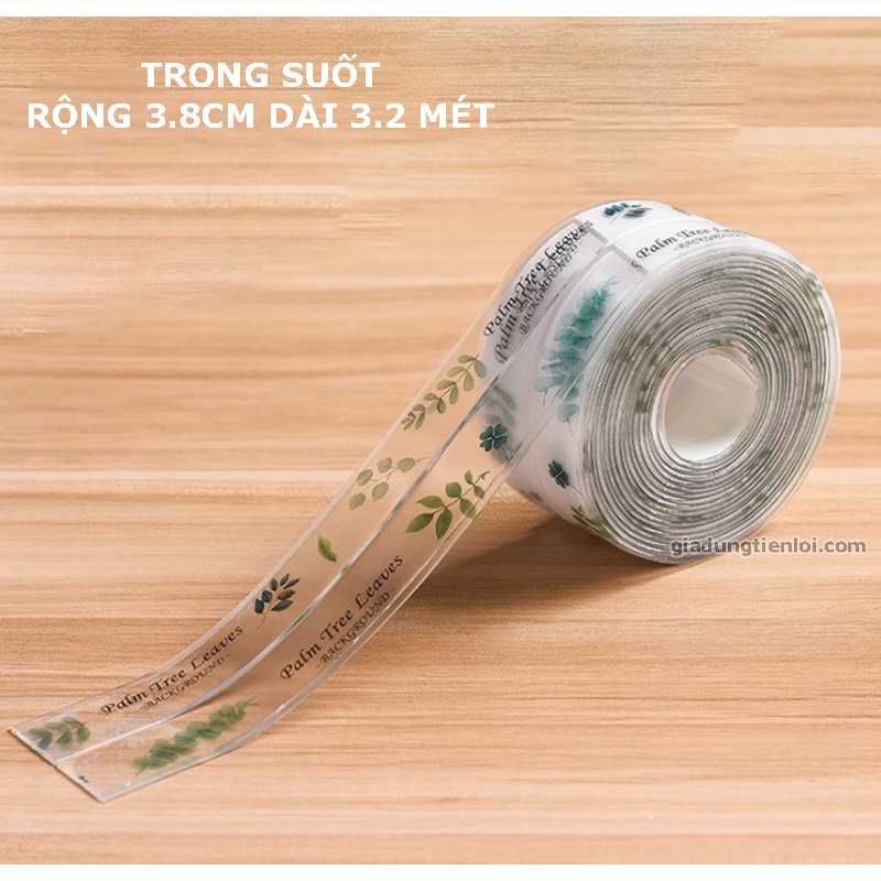 Băng keo PVC rộng 3.8CM chống thấm và chống nấm mốc nhà bếp