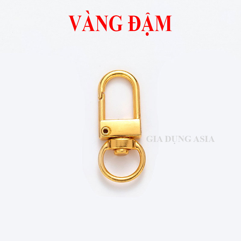 10 Móc khóa CÀNG TÔM hợp kim sơn màu xinh xắn, tự làm phụ kiện handmade