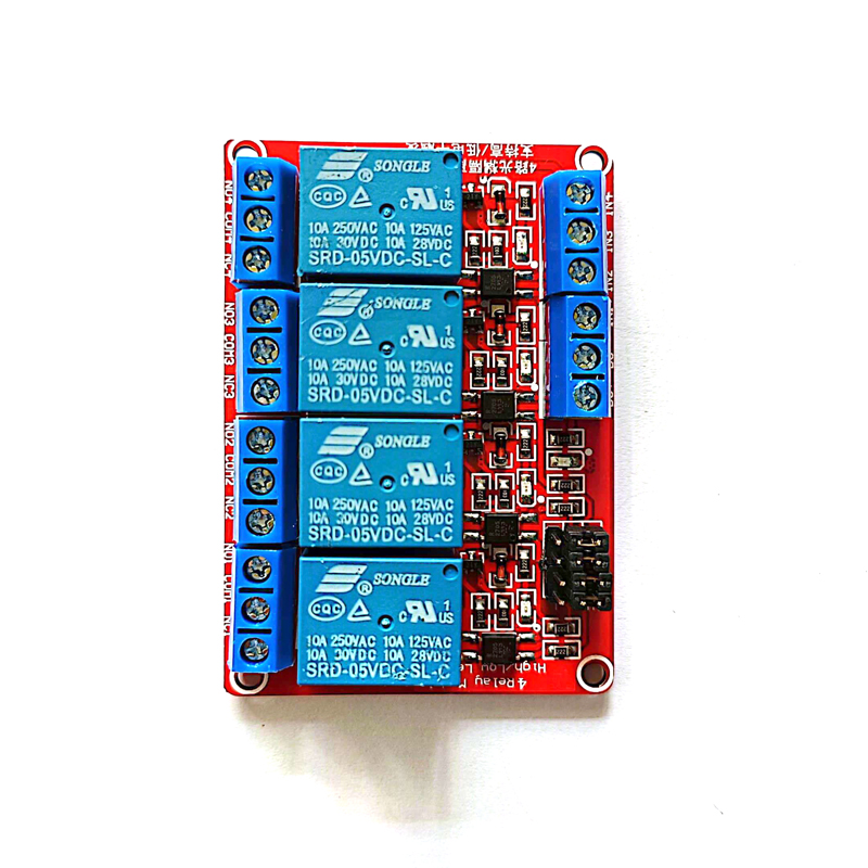 Module Relay 1/2/4 Kênh 5V /12V/24V có opto cách ly - Kích HIGH/LOW