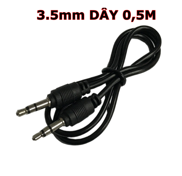 Dây cáp âm thanh 3.5 ly - giắc kết nối 3.5mm có dây và không dây