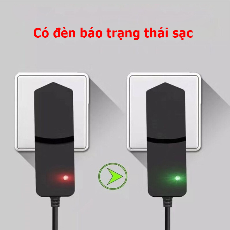 Bộ sạc pin Lithium 18650 2S 3S 4S (có đèn báo đầy)