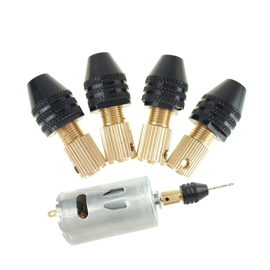 Động cơ 775 mạnh mẽ trục tròn có bạc đạn và quạt tản nhiệt - điện áp DC 12-30V