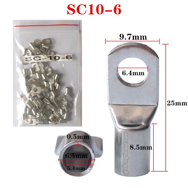 Đầu COS SC bằng đồng mạ si chống oxi hóa